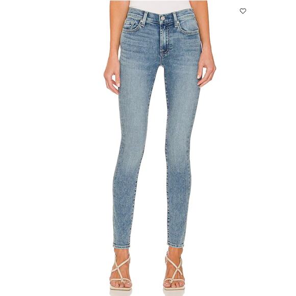 7 FOR ALL MANKIND NWT The Super Skinny Denim Jean in Santana // 00 - Picture 1 of 13